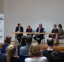 Podium Klima und Geld