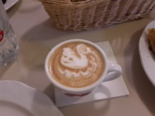 Kaffee-Schwan